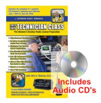 Gordon West Technician Class Amateur License Book + Audio CD's '22 - '26