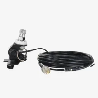 Comet trunk / lip mount and cable for 3/8x24 CB radio and ham antennas