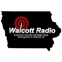 Walcott Radio Sticker - Iowa