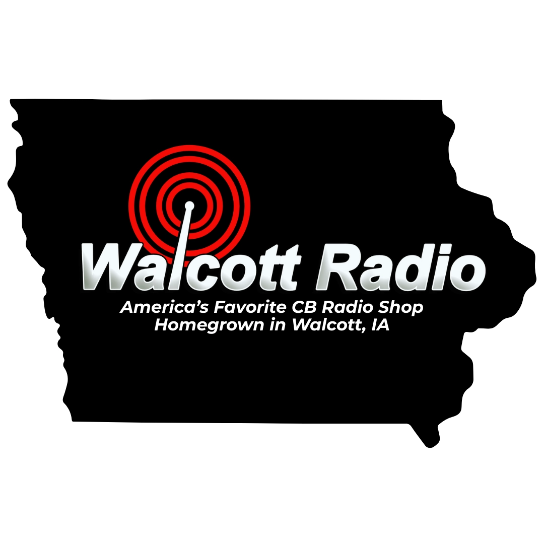 Walcott Radio Sticker - Iowa