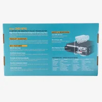 Back of the Mirage MX36HP6 display box