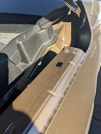 fender of a ford bronco showing the mounting bolt location