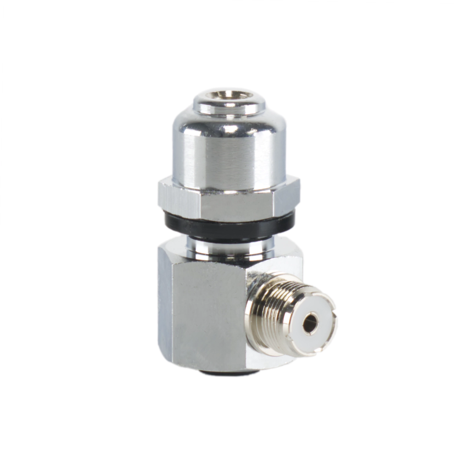 CB Antenna stud mount Heavy Duty Right Angle - Original Small Version