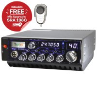 Ranger RCI99N4-VFO 450 Watt 10 Meter Radio - AM / SSB, Color Changing Faceplate, Echo and RF Deck Off Switch- New Updated Version adds VFO, 6 digit frequency counter, and memory channels