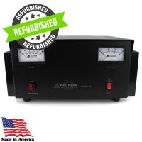 Refurbished Astron RS-50M-AP Power Supply with Anderson Power Poles and Dual Meters