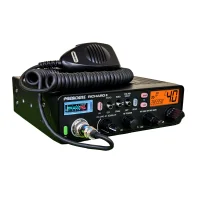 President Richard II 10 meter radio left side with microphone