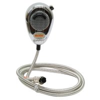 Roadking RK56CHSS Noise Canceling CB Mic w Chrome Case and Cord