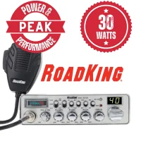 Roadking RKCBFM CB Radio with FM Mode and Peak Peformance Upgrade