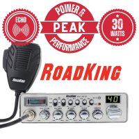 Roadking RKCBFM CB Radio with Echo and Peak Performance Upgrades