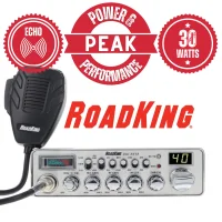 Roadking RKCBFM CB Radio with Echo and Peak Performance Upgrades