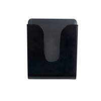 CB Microphone Holder, Black, Adhesive