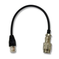 RJ45 to 4-Pin Microphone Adapter Cable