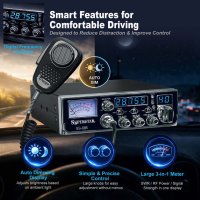 Superstar SS-686 10 Meter Radio with AM / SSB & Compact Truck-Ready Size