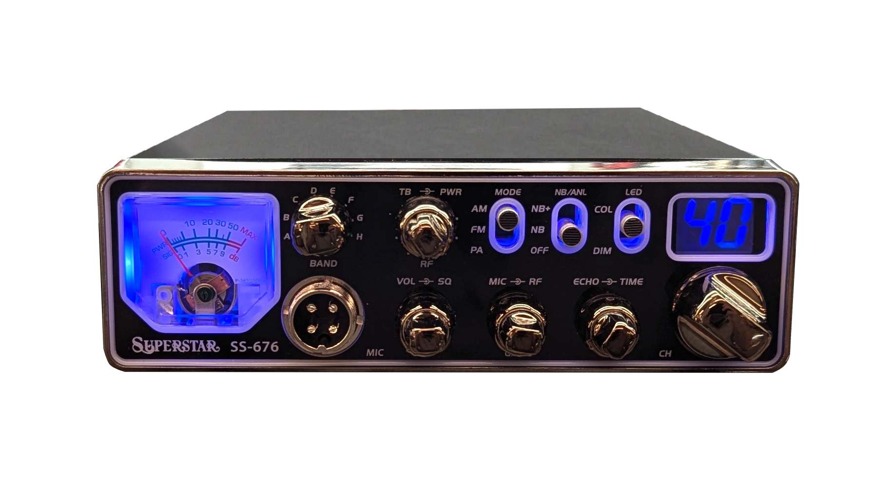 superstar-ss-676-faceplate-dark-blue-lights.webp
