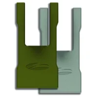 Green and Gray inserts for the back cover on the TRX1 digital police scanner