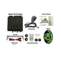 Accessories included with the President Walker 4 CB
