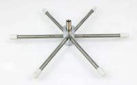 6 Element Mobile CB Antenna Ground Radial Kit - White Caps