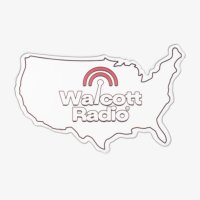 Walcott Radio Magnet - USA