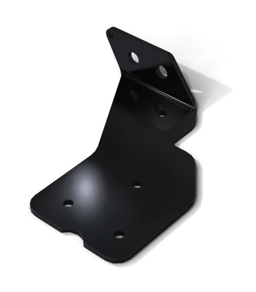 Teraflex Jeep Wrangler 1986-2006 Driver's Side Brake Light Antenna Mount 1912091