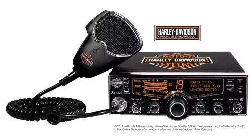 Cobra 29 LX HD LE Harley Davidson Edition CB Radio with LCD Display and NOAA Weather Channels