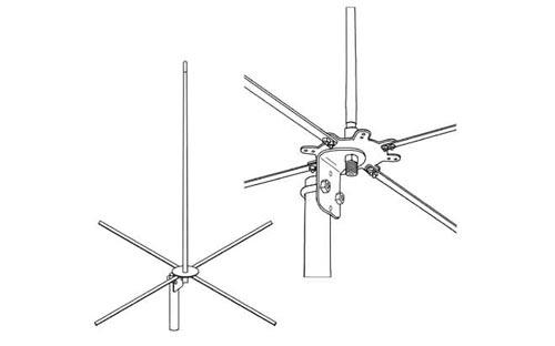 Firestik 2MCKB 2-Meter Amateur 5/8 Wave Base Antenna