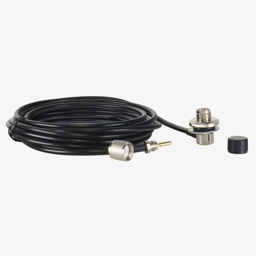 Comet Antenna 3D5MB 16 Mobile Coax Assembly with PL-259 connector and UHF antenna mount