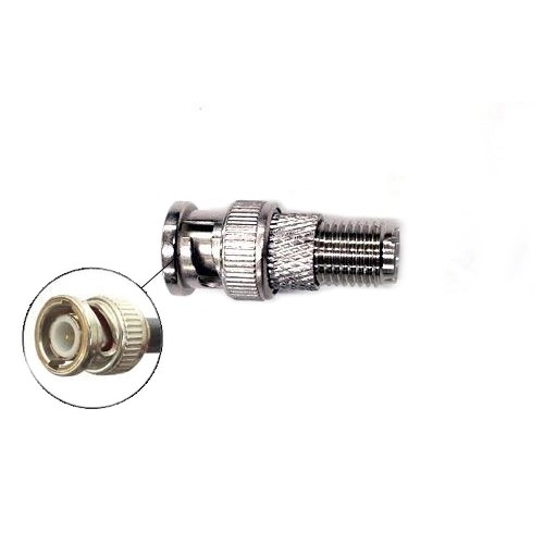 Mini-UHF Female to BNC Male Coax Adapter 407611
