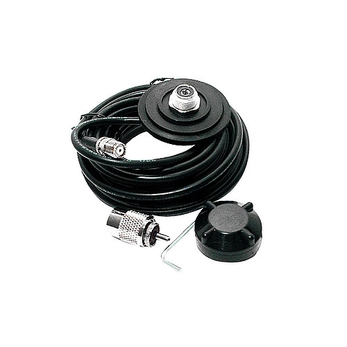 Roof Mount Assembly for Wilson 1000 and 5000 Antennas 880-909091B | This mount requires drilling a hole for installation | NOT magnetic