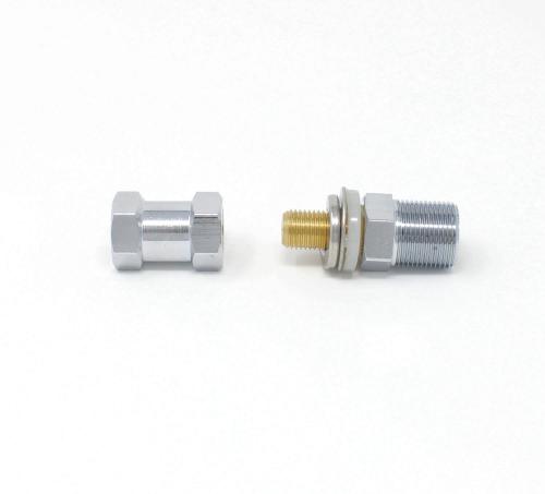 Heavy Duty SO239 to 3/8-24 Threaded Stud Antenna Mount Adapter Connector