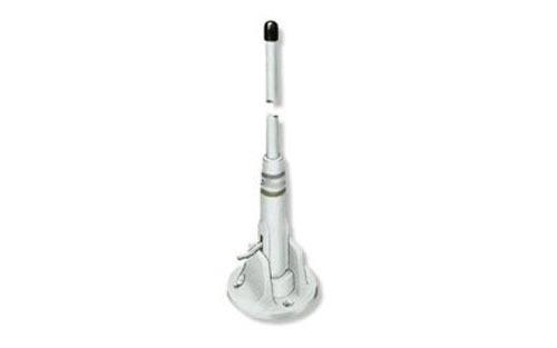 3 ft Lift and Lay CB Radio Marine Antenna with Coax and Mount