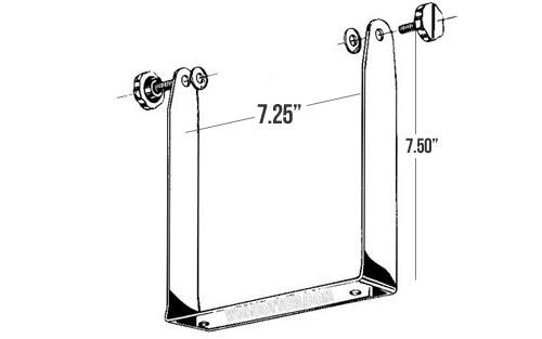 BB29 - Stainless Steel Long Bracket