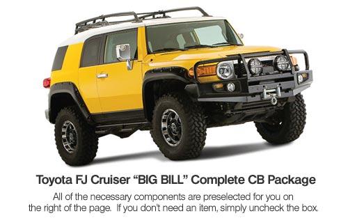 Complete Toyota FJ Cruiser CB Radio System 