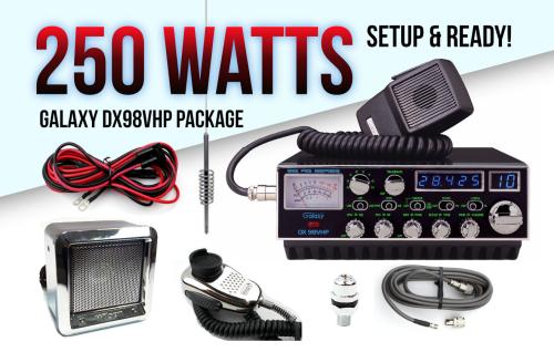 Galaxy DX98VHP Complete Package Deal