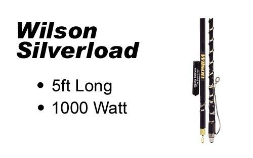 Wilson 5' FGT Silverload Fiberglass Antenna - Black
