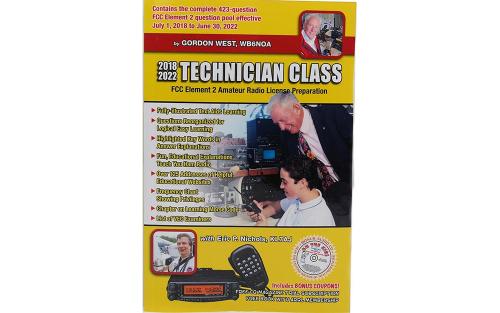 <b>Get Your 1st Ham License!</b> Technician Class Study Book 2018-2022