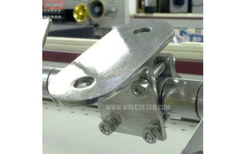 Antenna Mirror Mount with Double Openings for Two Antennas
