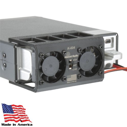 K-604 Magnetic Fan Kit - Fits Stryker SR447HPC2, Anytone AT-6666 (PRO), SuperStar SS-676, Radioditty QT-80