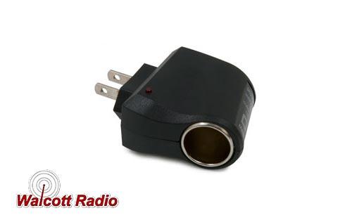 AC to DC Power Converter with 12-Volt Socket rated 1A MSCUDACDC1