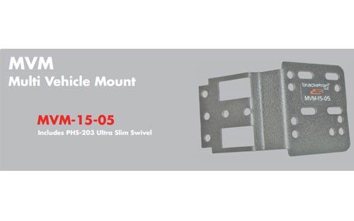 Bracketron Multi-Vehicle Mount with AMPS Mounting Plate MVM1505