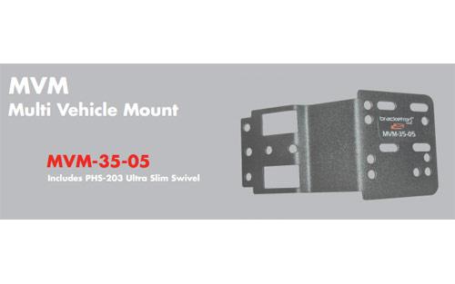 Bracketron Multi-Vehicle Mount with AMPS Mounting Plate
