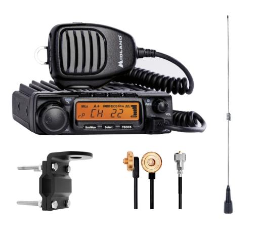 Midland MXT400-B1 GMRS Package