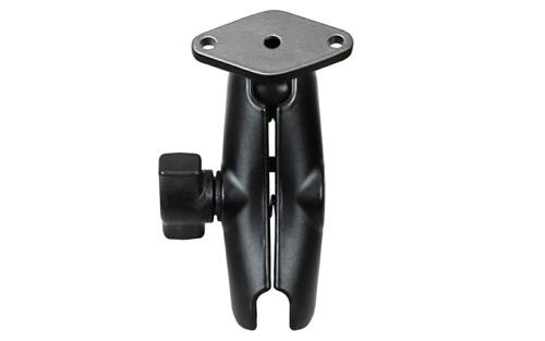 RAM 1in Diameter Ball Double Socket Arm with Diamond Base