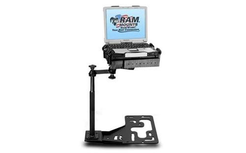 RAM RAMVB168SW1 No-Drill RAM Univeral Semi-Truck Laptop