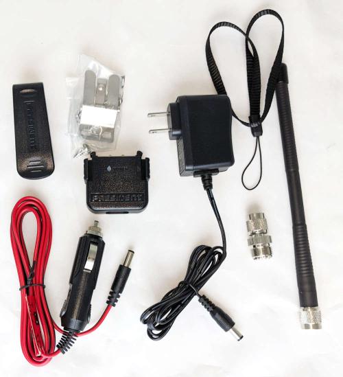 Parts included with the President Randy II Fcc