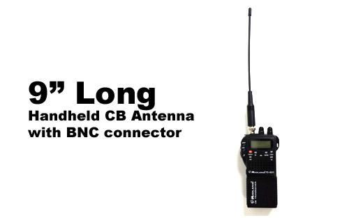 9 in Flexible Handheld CB Radio Antenna