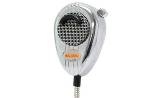 Roadking RK56CHSS Noise Canceling CB Mic w Chrome Case and Cord