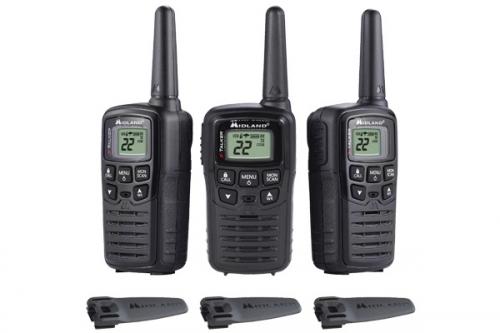 Midland FRS T10X3 Walkie Talkie Three Pack