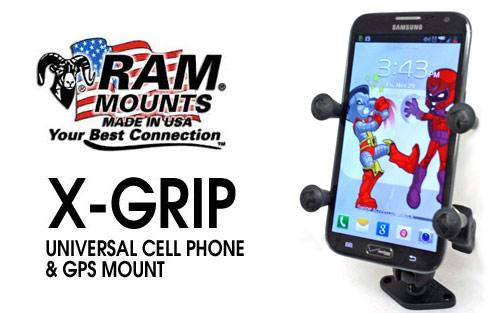 RAM-Mount X-Grip Mount with Diamond Base for Cell Phones, GPS