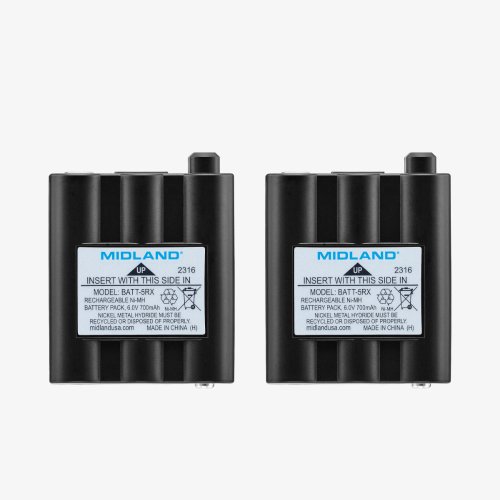 Midland AVP17 Replacement Rechargeable Batteries for GXT and X-Talker Handhelds