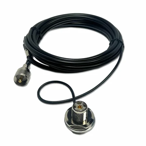 Comet CK-3M5 coax assembly with UHF connections - 5 meters long (16.4 feet)